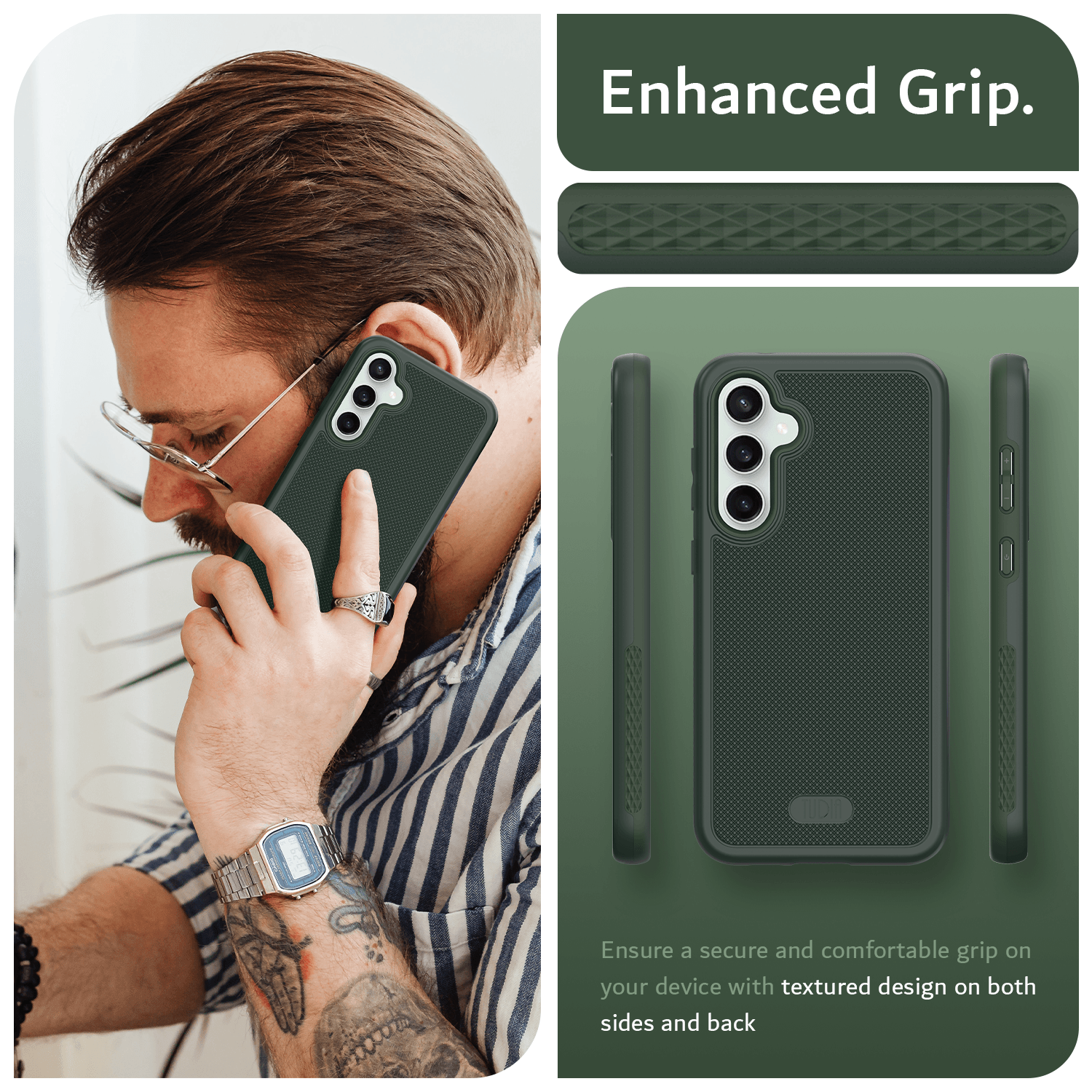 Samsung Galaxy S23 FE MagSafe Compatible Case MergeGrip with Built-In Magnet - TUDIA Products