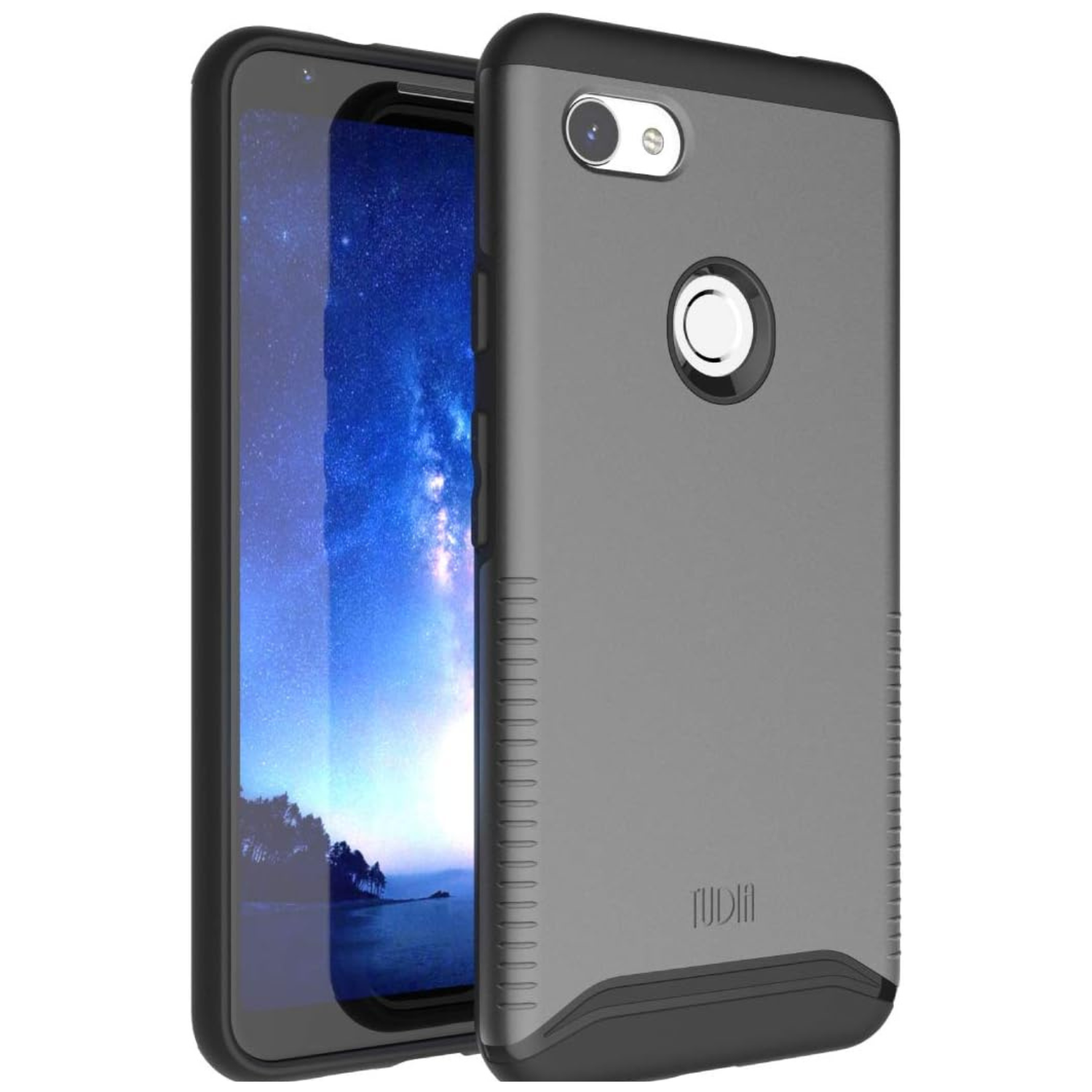 TUDIA Merge Heavy Duty Dual-Layer Case for Google Pixel 3a (2019), Shockproof and Durable