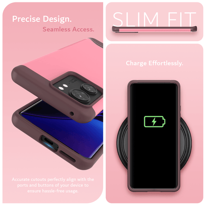 Motorola Edge (2023) / Motorola Edge 40 Case MERGE Heavy Duty Dual Layer - TUDIA Products