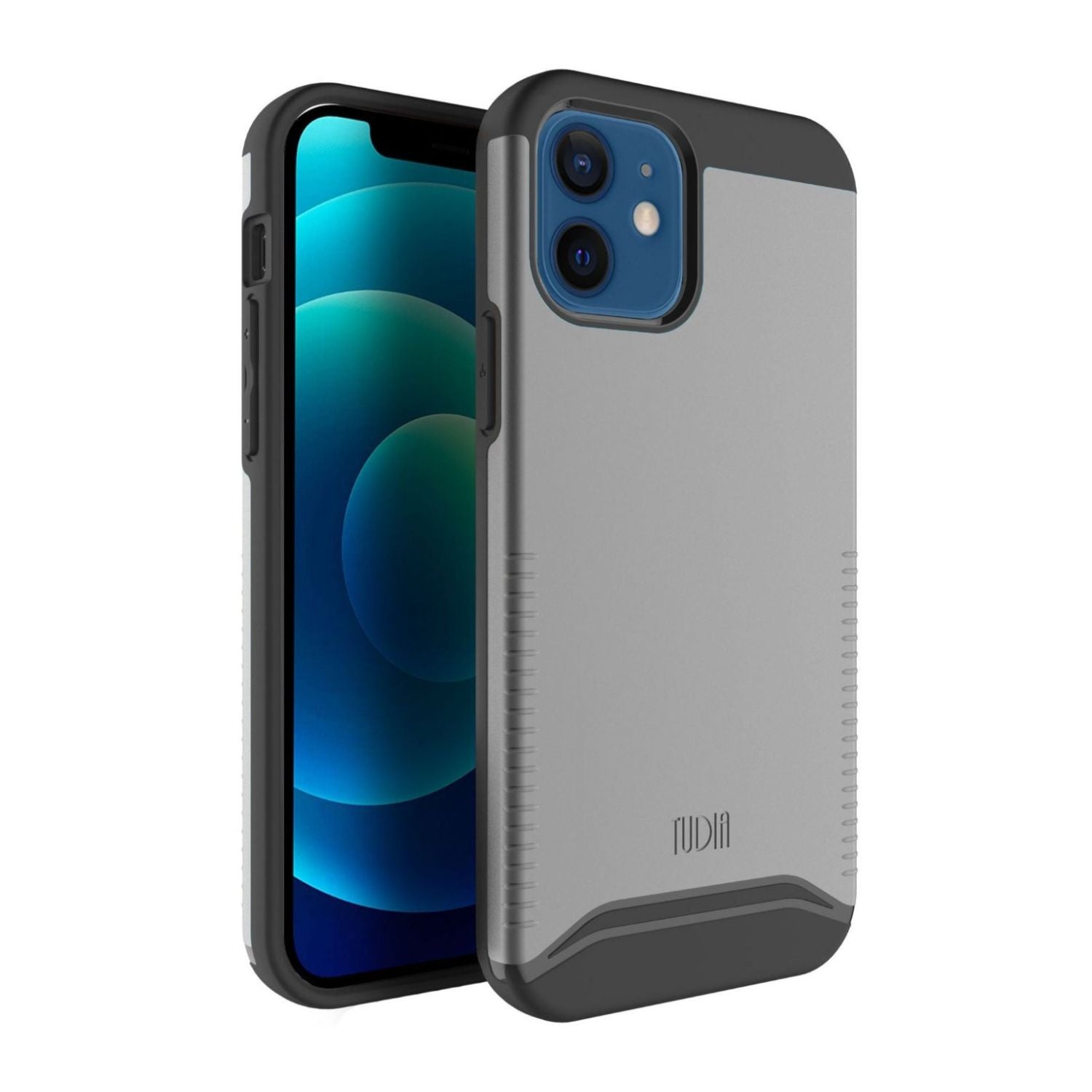 TUDIA MERGE Heavy Duty Dual Layer Case for Apple iPhone 12 / iPhone 12 Pro – Durable Protection with Sleek Design