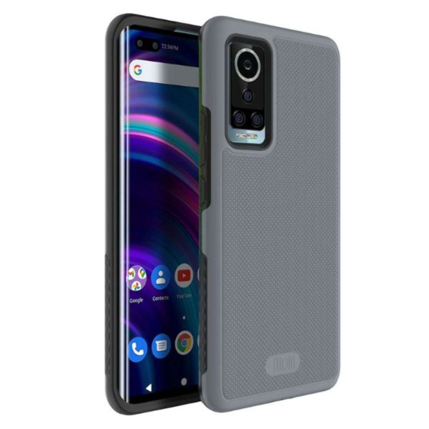 TUDIA MergeGrip Heavy Duty DualShield Case for BLU Bold N2 - Rugged and Durable Phone Cover