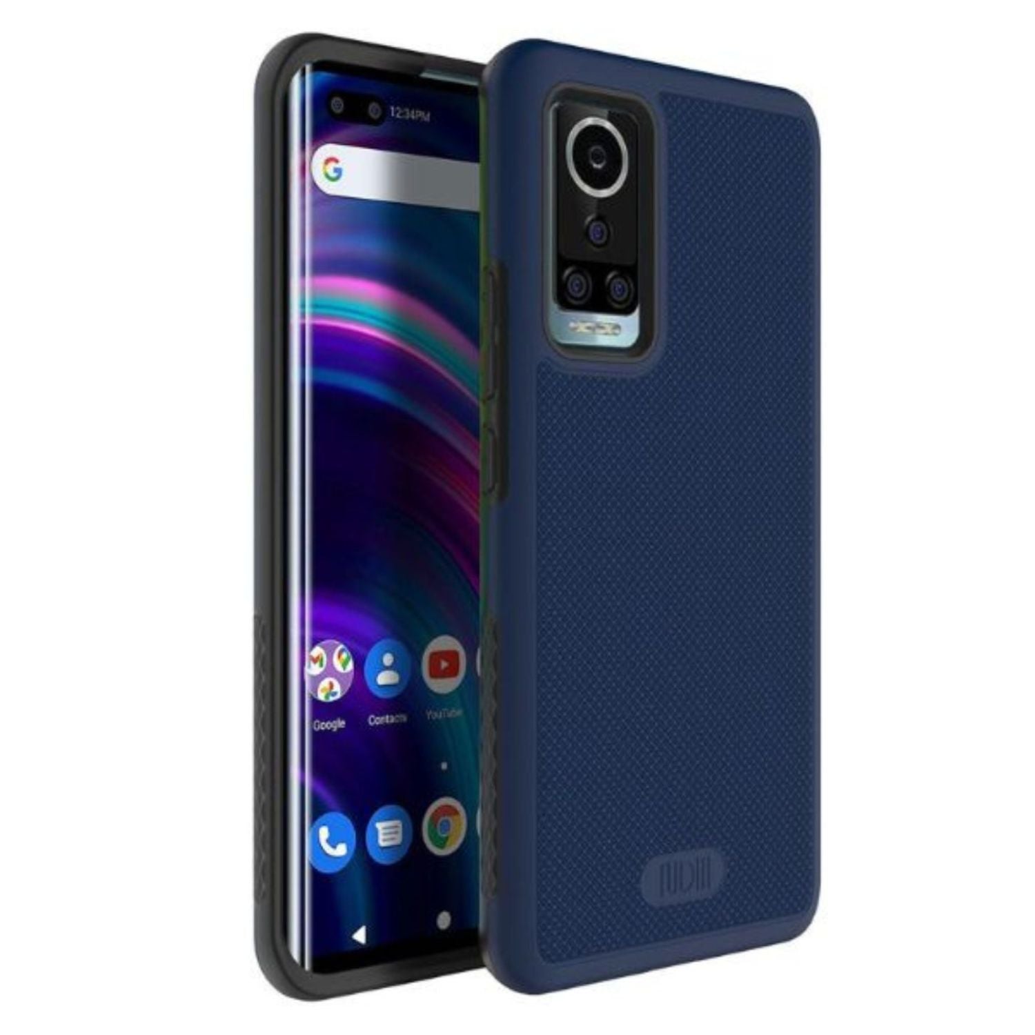 TUDIA MergeGrip Heavy Duty DualShield Case for BLU Bold N2 - Rugged and Durable Phone Cover