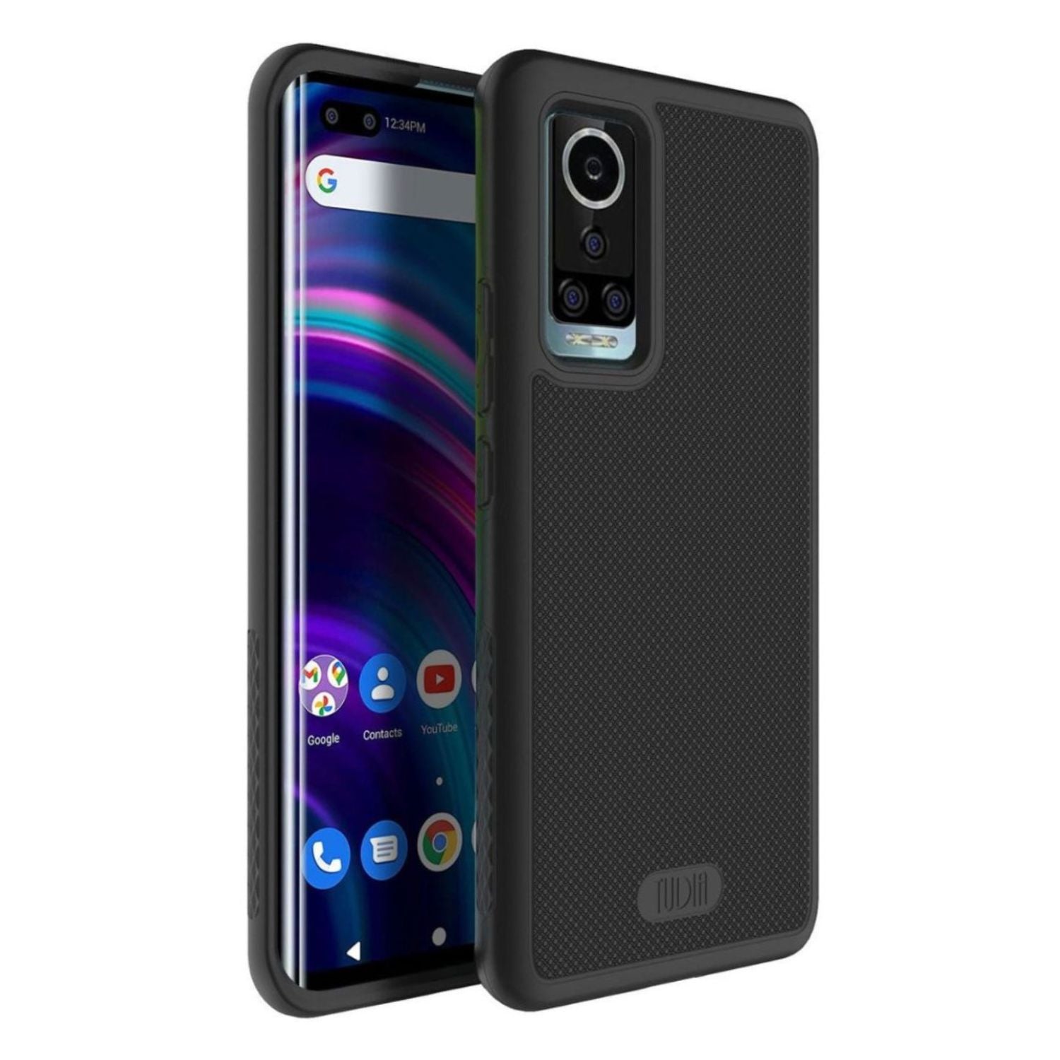 TUDIA MergeGrip Heavy Duty DualShield Case for BLU Bold N2 - Rugged and Durable Phone Cover