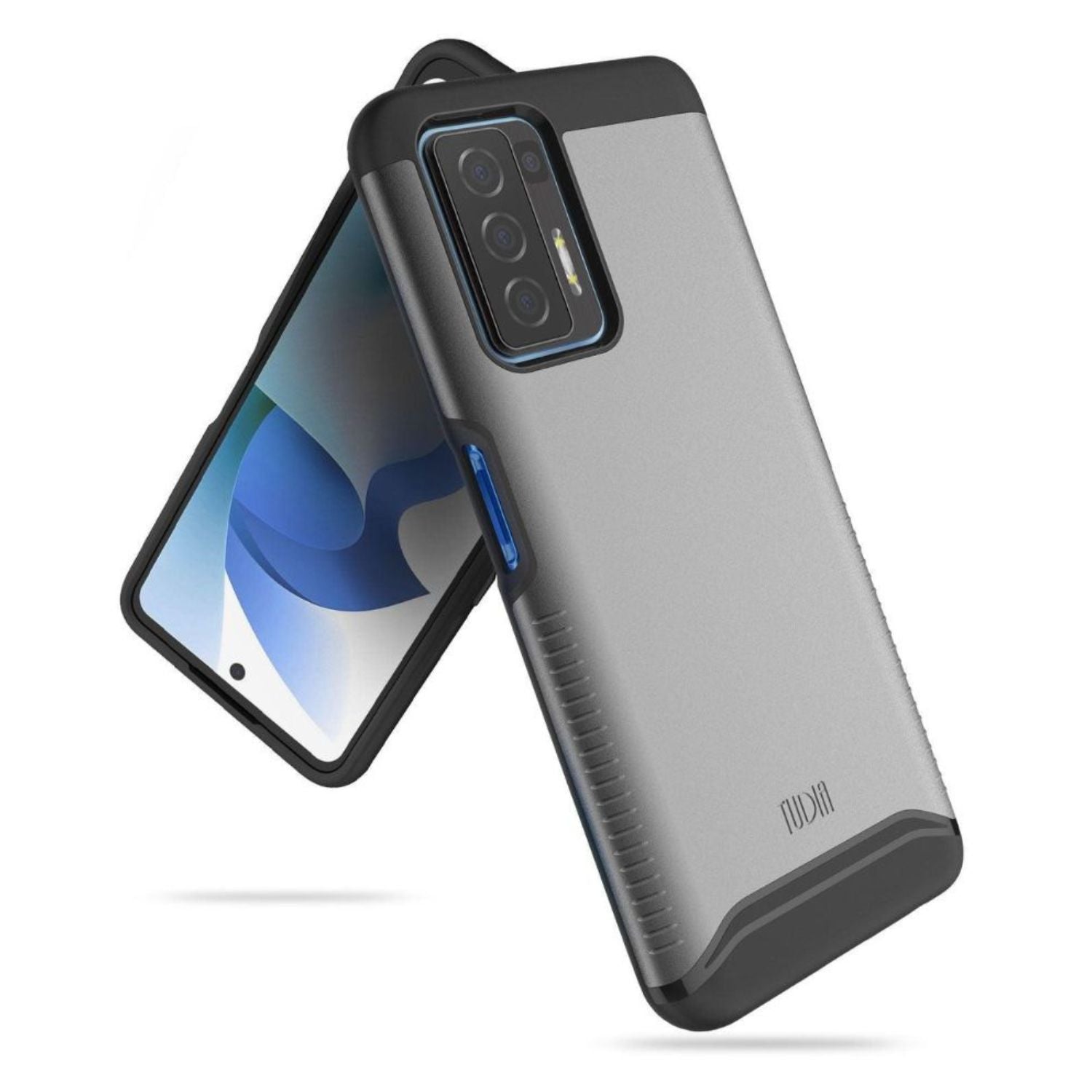 TUDIA Heavy Duty Dual Layer MERGE Case for BLU F91 5G - Durable Protection