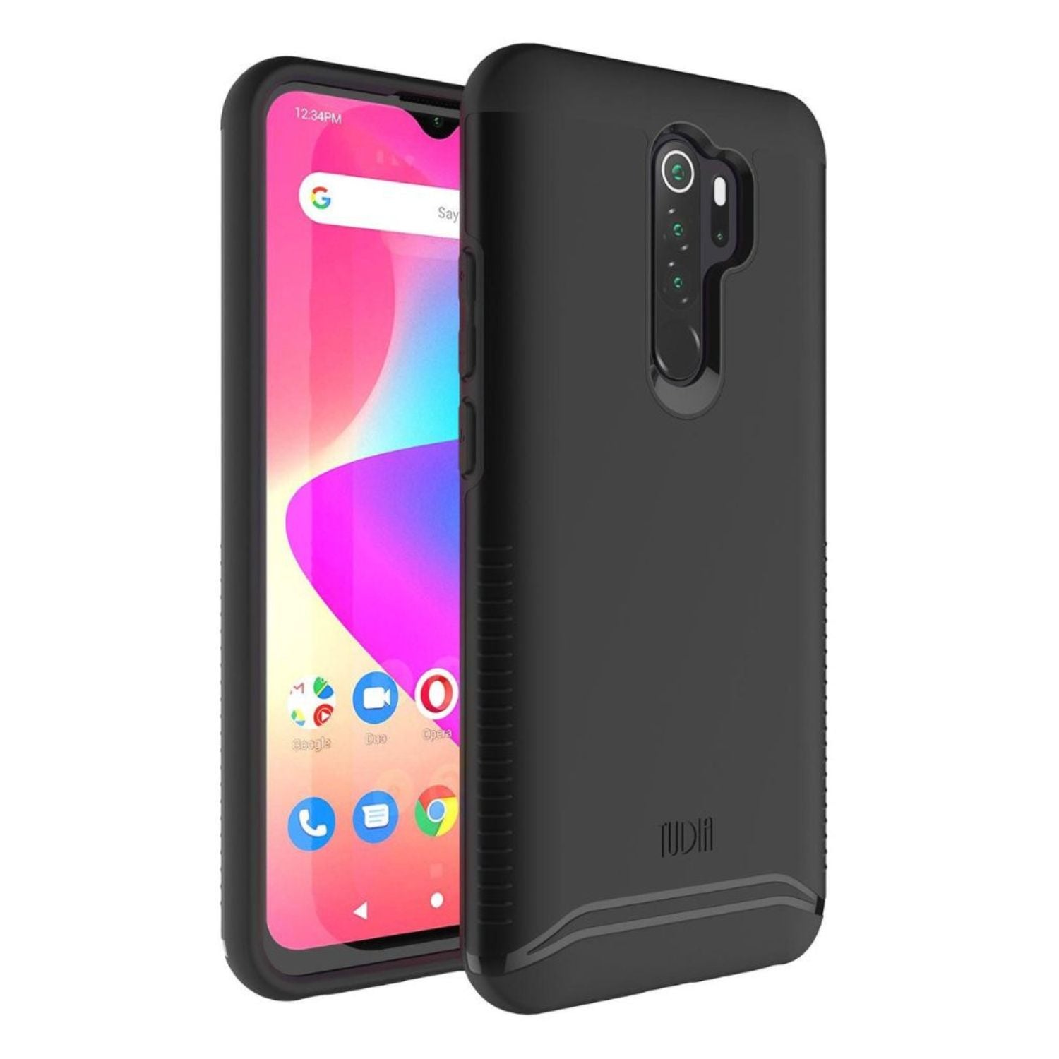 TUDIA MERGE Heavy Duty Dual Layer Case for BLU G90 Pro – Rugged Protection and Stylish Design