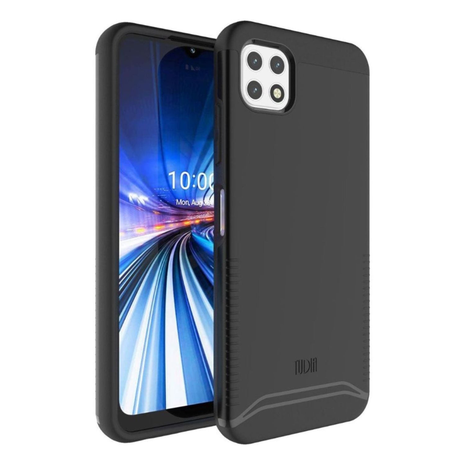 TUDIA Rugged MERGE Heavy Duty Dual Layer Case for Boost Mobile Celero 5G - Superior Protection