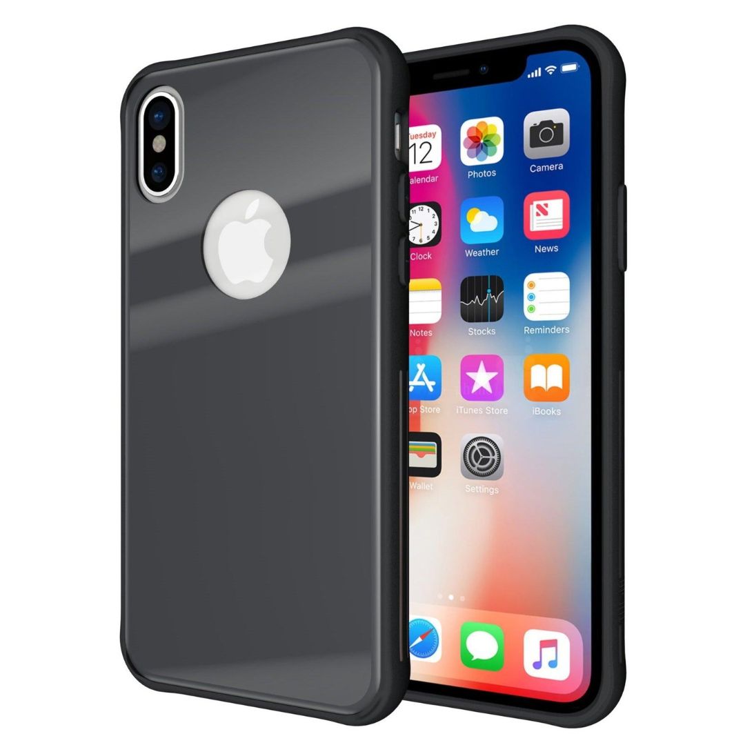 iPhone X/XS Case Tempered Glass Back GLOST - TUDIA Products