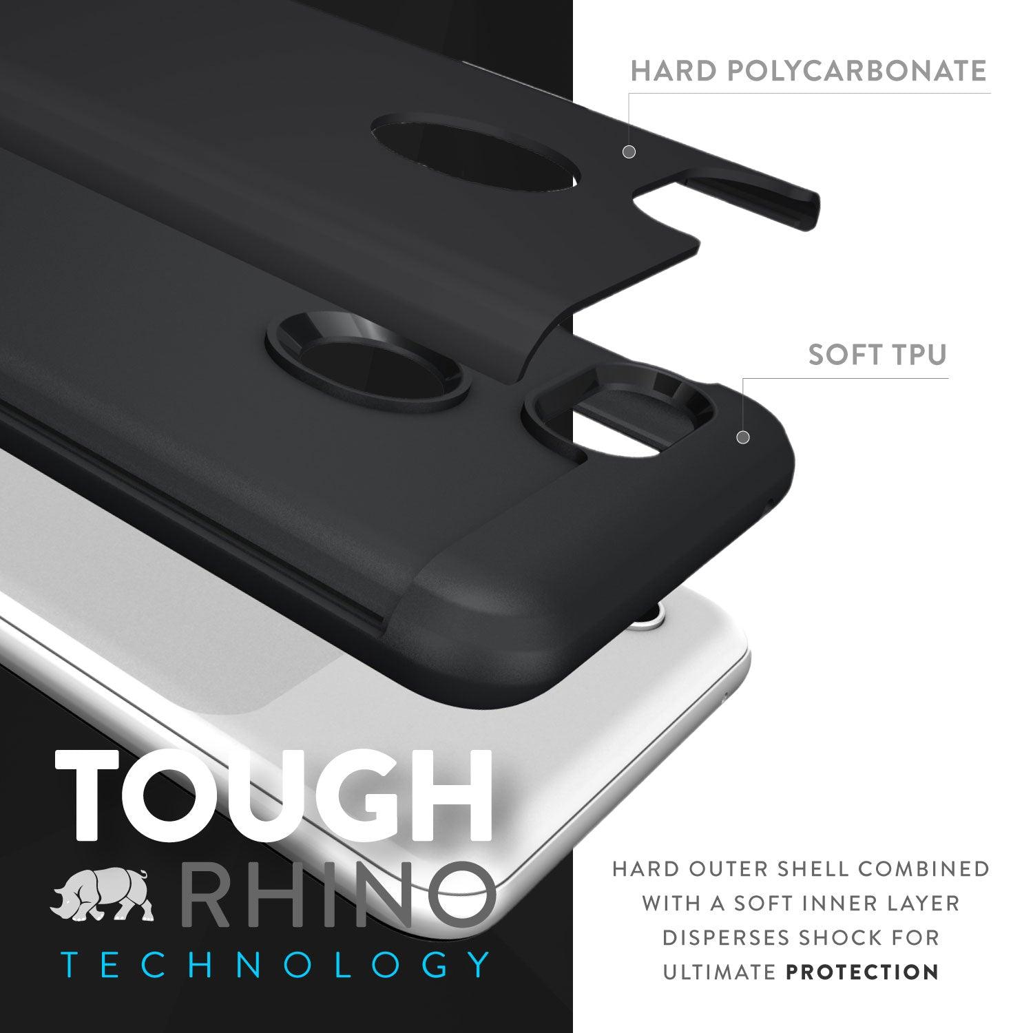 Google Pixel 3 Case MERGE Heavy Duty Dual Layer - TUDIA Products
