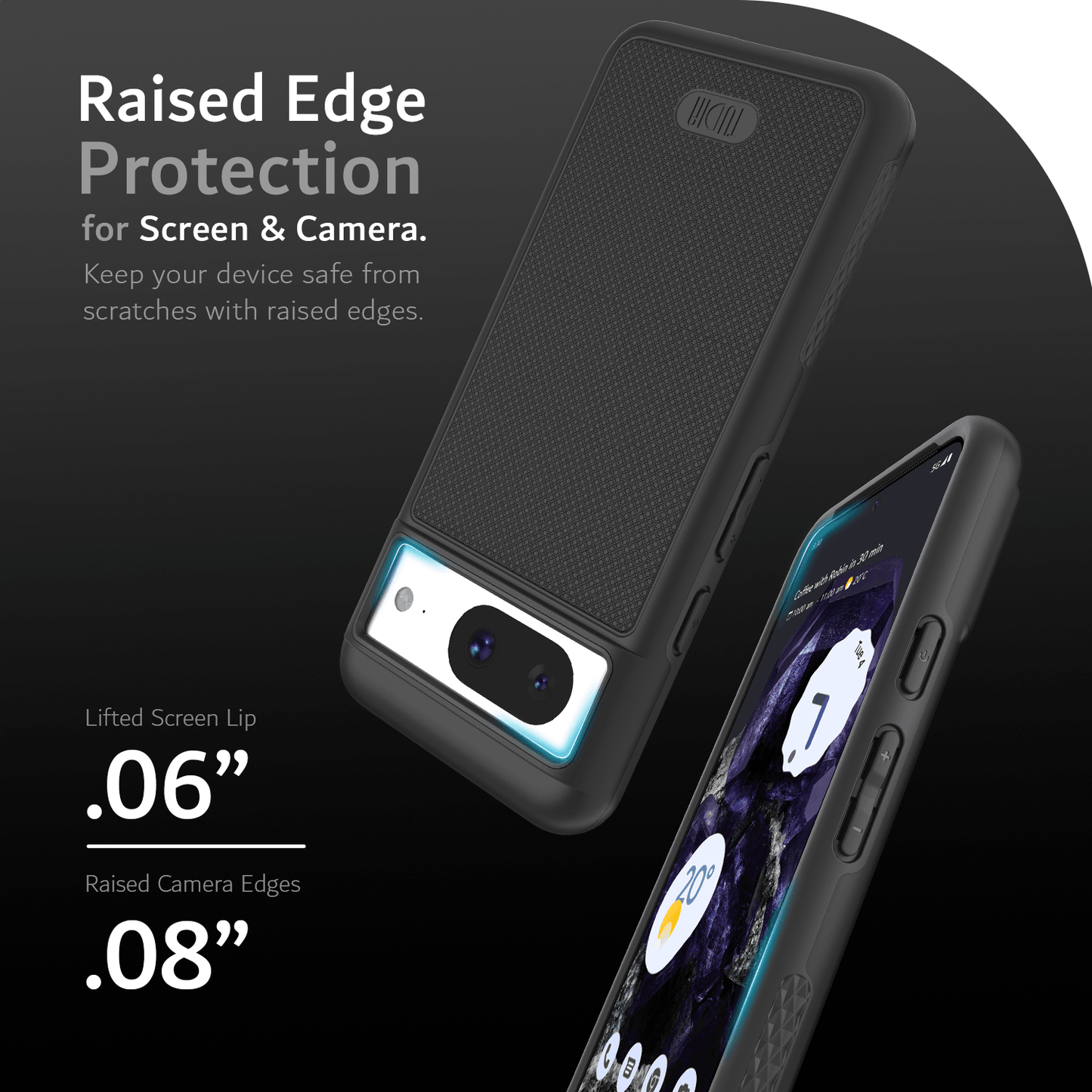 Google Pixel 8 MagSafe Compatible Case MergeGrip with Built-In Magnet - TUDIA Products