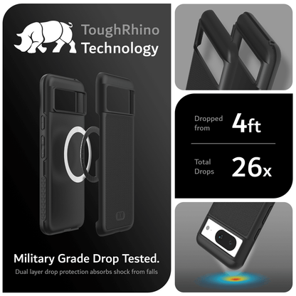 Google Pixel 8 MagSafe Compatible Case MergeGrip with Built-In Magnet - TUDIA Products