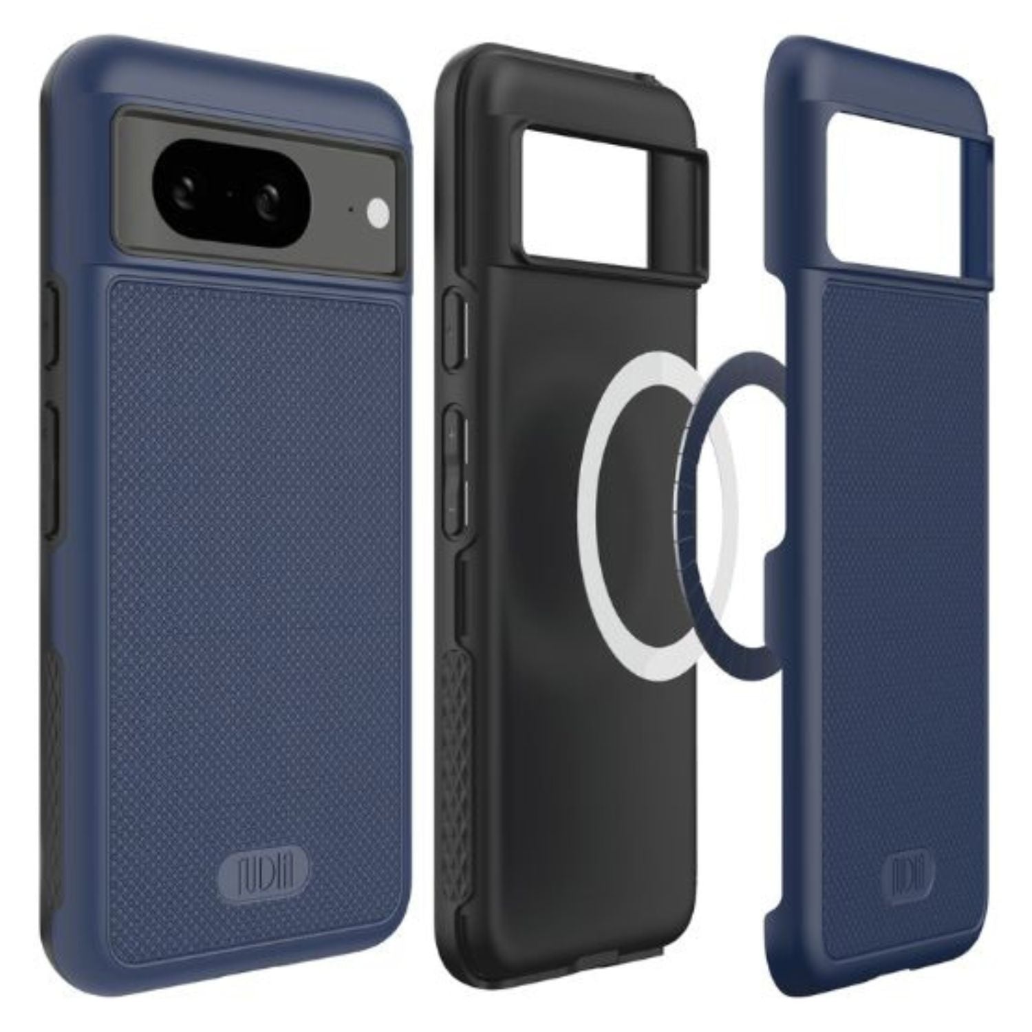 MagSafe Compatible MergeGrip Case for Google Pixel 8 - Built-In Magnet for Secure Attachment - TUDIA Products 