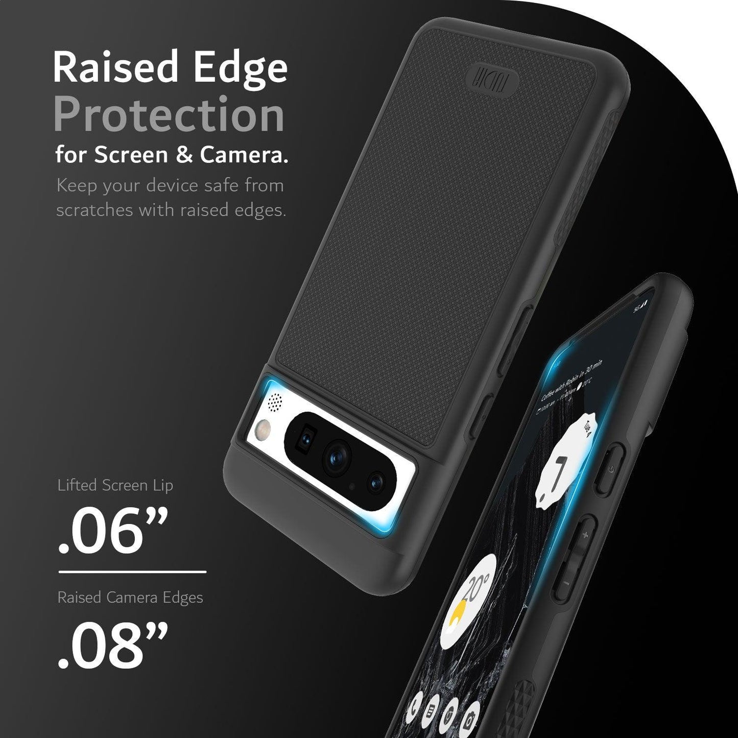 Google Pixel 8 Pro MagSafe Compatible Case MergeGrip with Built-In Magnet - TUDIA Products