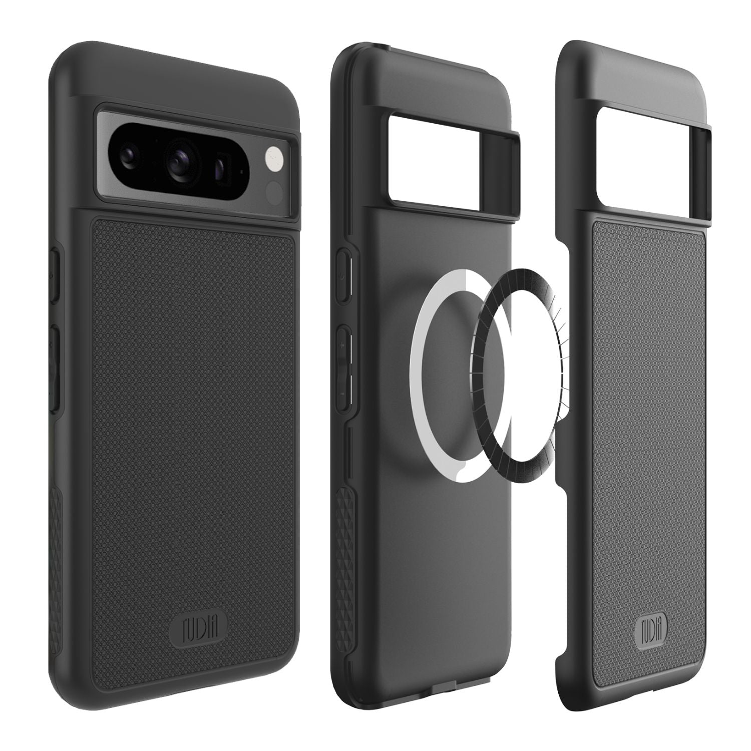 MagSafe Compatible MergeGrip Case for Google Pixel 8 Pro - Built-In Magnet for Secure Attachment - TUDIA Products