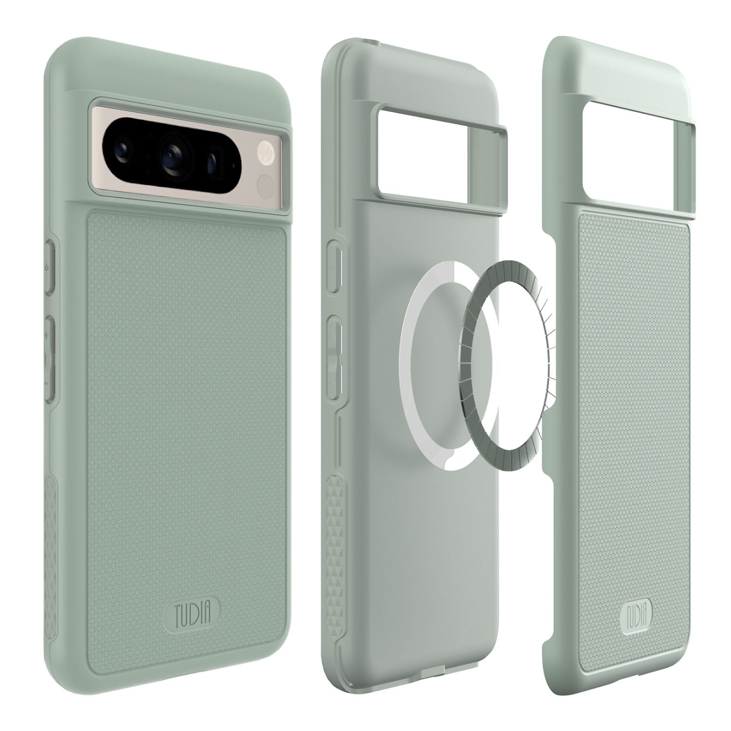 MagSafe Compatible MergeGrip Case for Google Pixel 8 Pro - Built-In Magnet for Secure Attachment - TUDIA Products