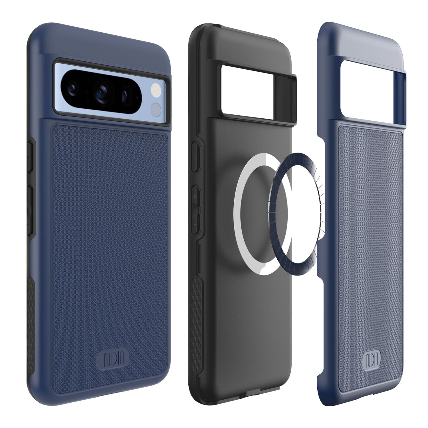 MagSafe Compatible MergeGrip Case for Google Pixel 8 Pro - Built-In Magnet for Secure Attachment -TUDIA Products







