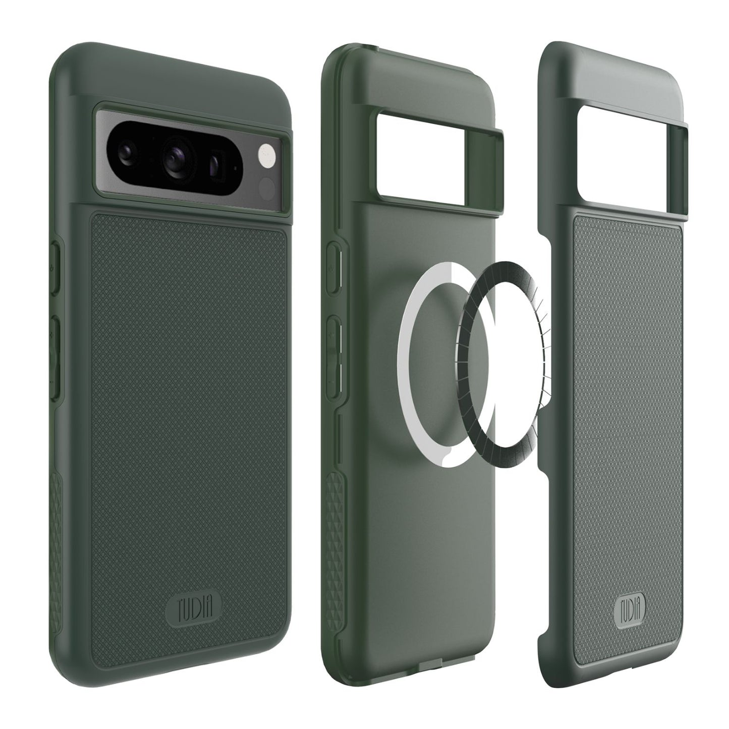 MagSafe Compatible MergeGrip Case for Google Pixel 8 Pro - Built-In Magnet for Secure Attachment - TUDIA Products