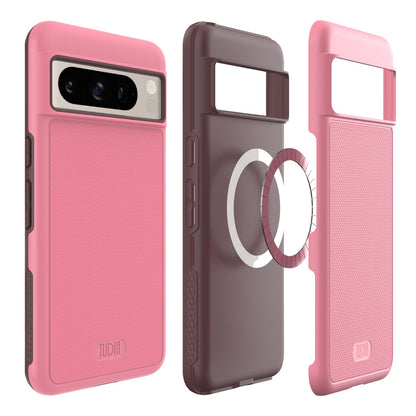 MagSafe Compatible MergeGrip Case for Google Pixel 8 Pro - Built-In Magnet for Secure Attachment -TUDIA Products