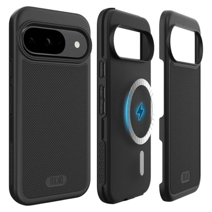 MergeGrip MagSafe Compatible Case for Google Pixel 9 / Pixel 9 Pro (2024) - Built-In Magnet for Se
