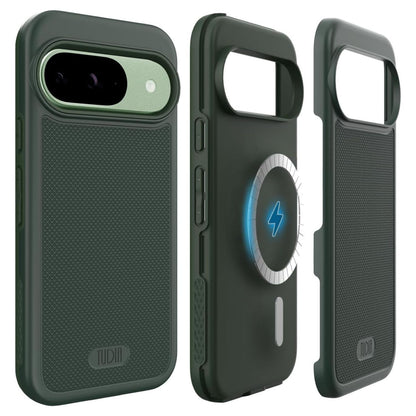 MergeGrip MagSafe Compatible Case for Google Pixel 9 / Pixel 9 Pro (2024) - Built-In Magnet for Se