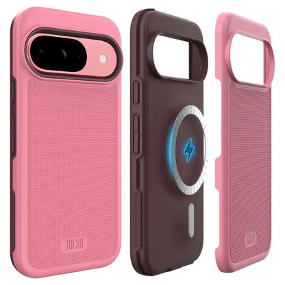 MergeGrip MagSafe Compatible Case for Google Pixel 9 / Pixel 9 Pro (2024) - Built-In Magnet for Se