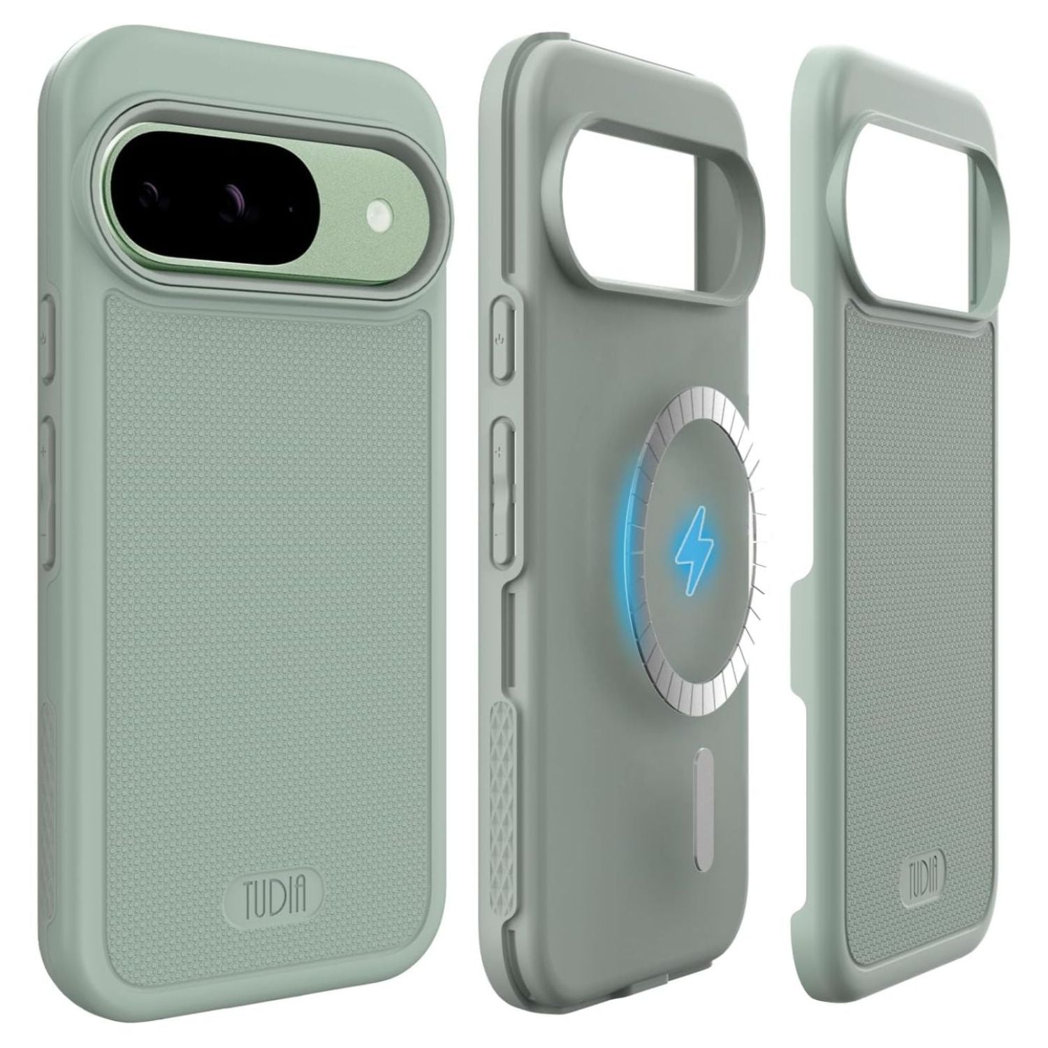 MergeGrip MagSafe Compatible Case for Google Pixel 9 / Pixel 9 Pro (2024) - Built-In Magnet for Secure Attachment