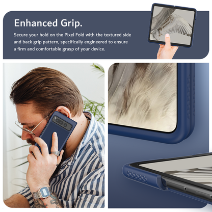 Google Pixel Fold MagSafe Compatible Case MergeGrip with Built-In Magnet - TUDIA Products