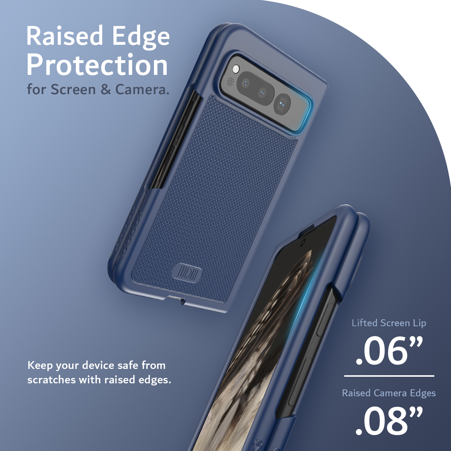 Google Pixel Fold MagSafe Compatible Case MergeGrip with Built-In Magnet - TUDIA Products