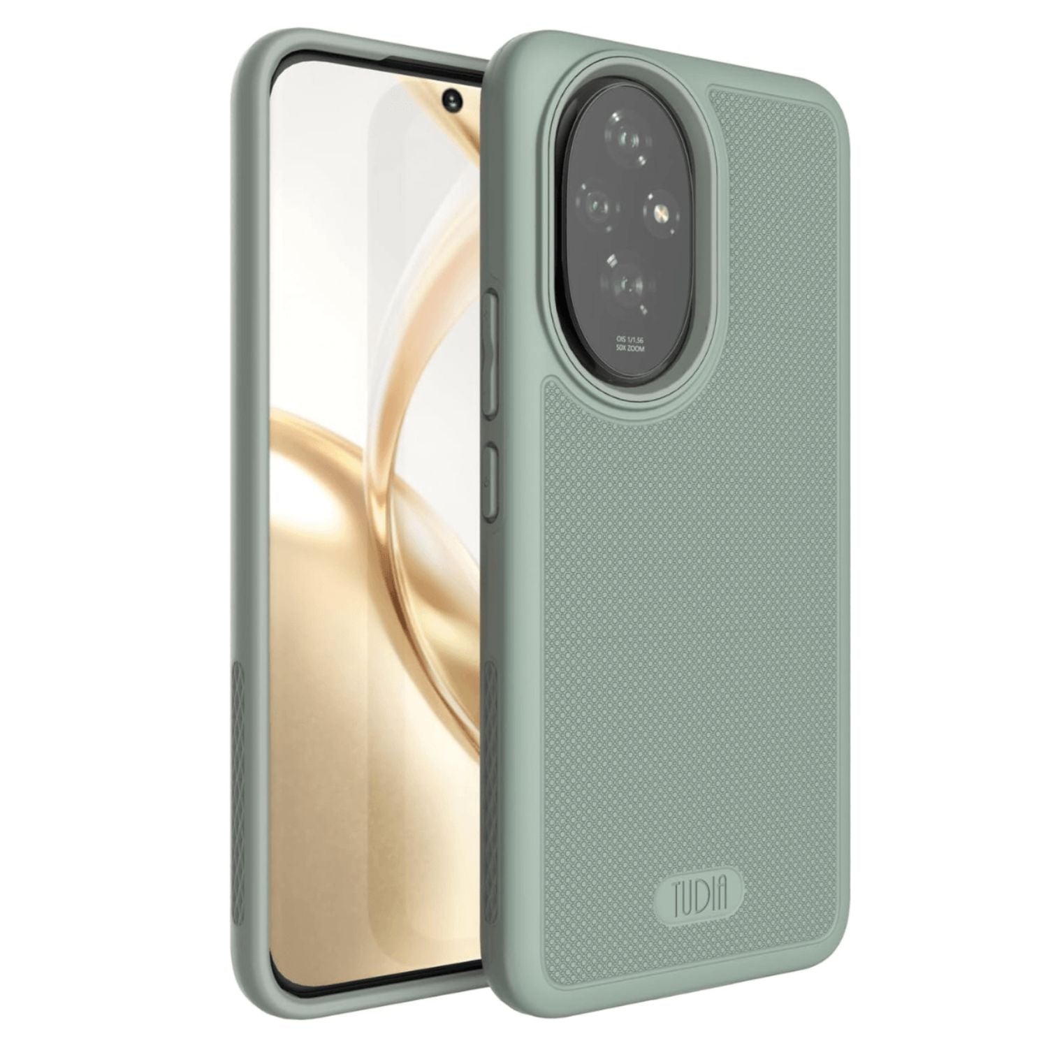 MergeGrip Heavy Duty DualShield Case for Honor Magic 200 5G - Rugged and Secure Protection - Green Lily