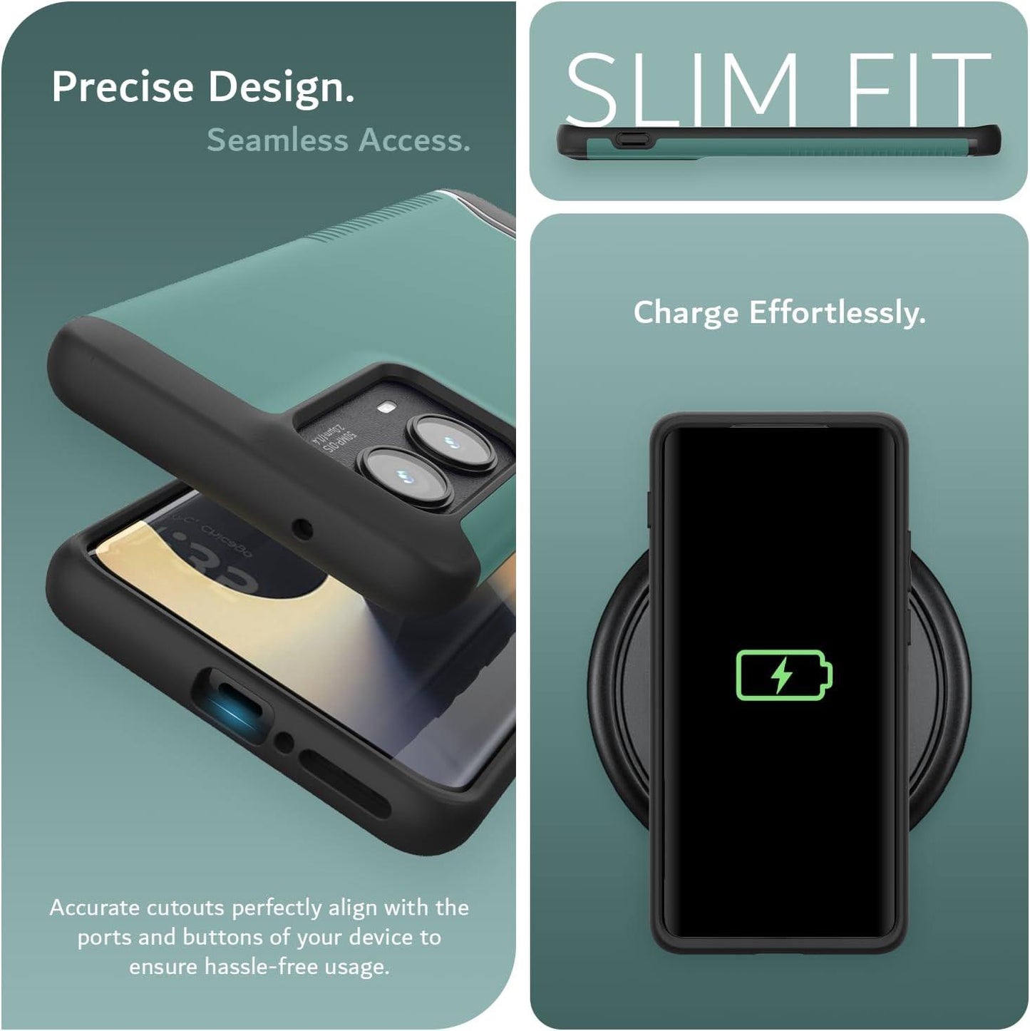 Honor Magic 200 LITE 5G Case MergeGrip Heavy Duty DualShield - TUDIA Products