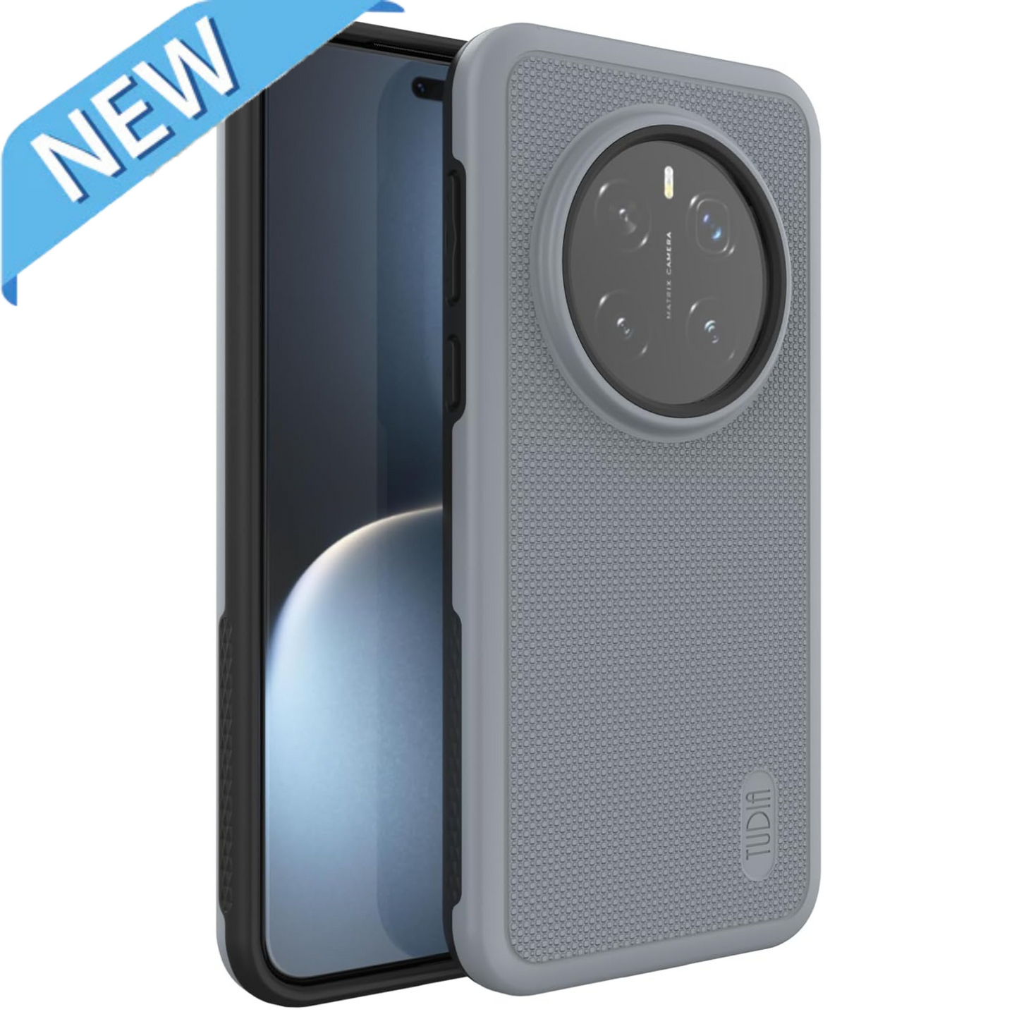 TUDIA Metallic Slate MergeGrip Case for Honor Magic 7 Pro 5G – Raised Edge, Military Grade Drop Protection, Enhanced Grip


