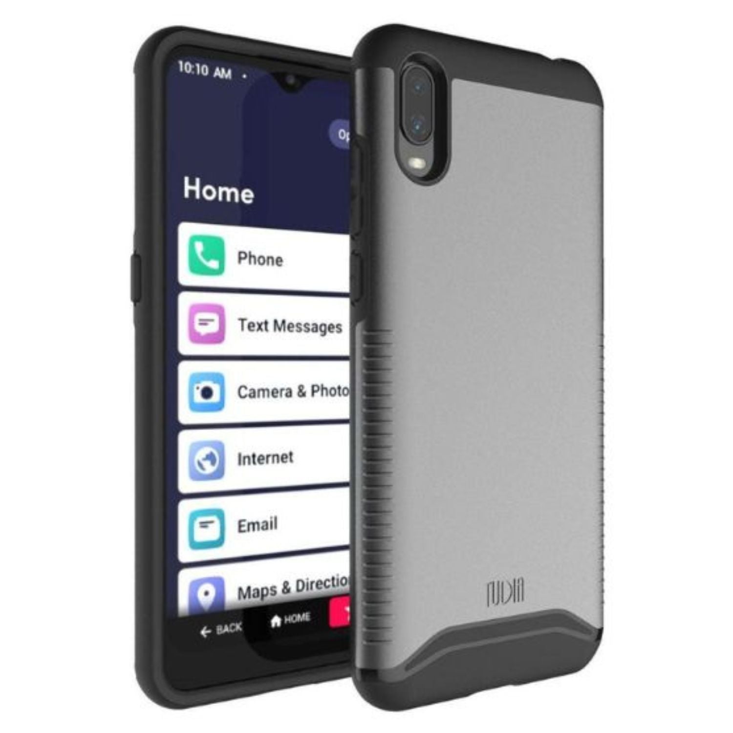 TUDIA MERGE Heavy Duty Dual Layer Case for Jitterbug Smart 3 - Rugged and Durable Protection