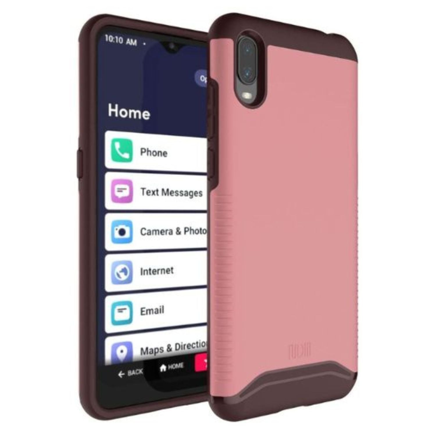 TUDIA MERGE Heavy Duty Dual Layer Case for Jitterbug Smart 3 - Rugged and Durable Protection
