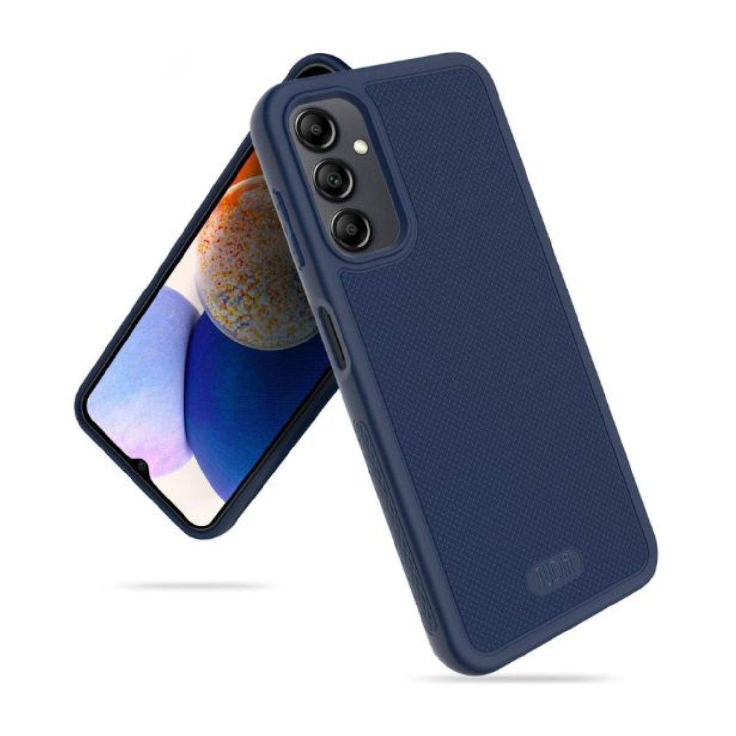 TUDIA LINNGrip Ultra Slim Indigo Blue Case for Samsung Galaxy A14 5G with Non-Slip Grip and Shockproof Protection