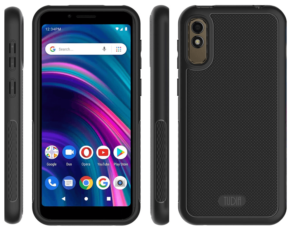 BLU C5L Max Case LINNGrip Non-Slip Ultra Slim - TUDIA Products