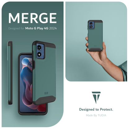 Motorola Moto G Play 4G (2024) Case MERGE Heavy Duty Dual Layer - TUDIA Products