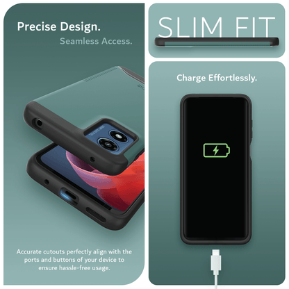 Motorola Moto G Play 4G (2024) Case MERGE Heavy Duty Dual Layer - TUDIA Products
