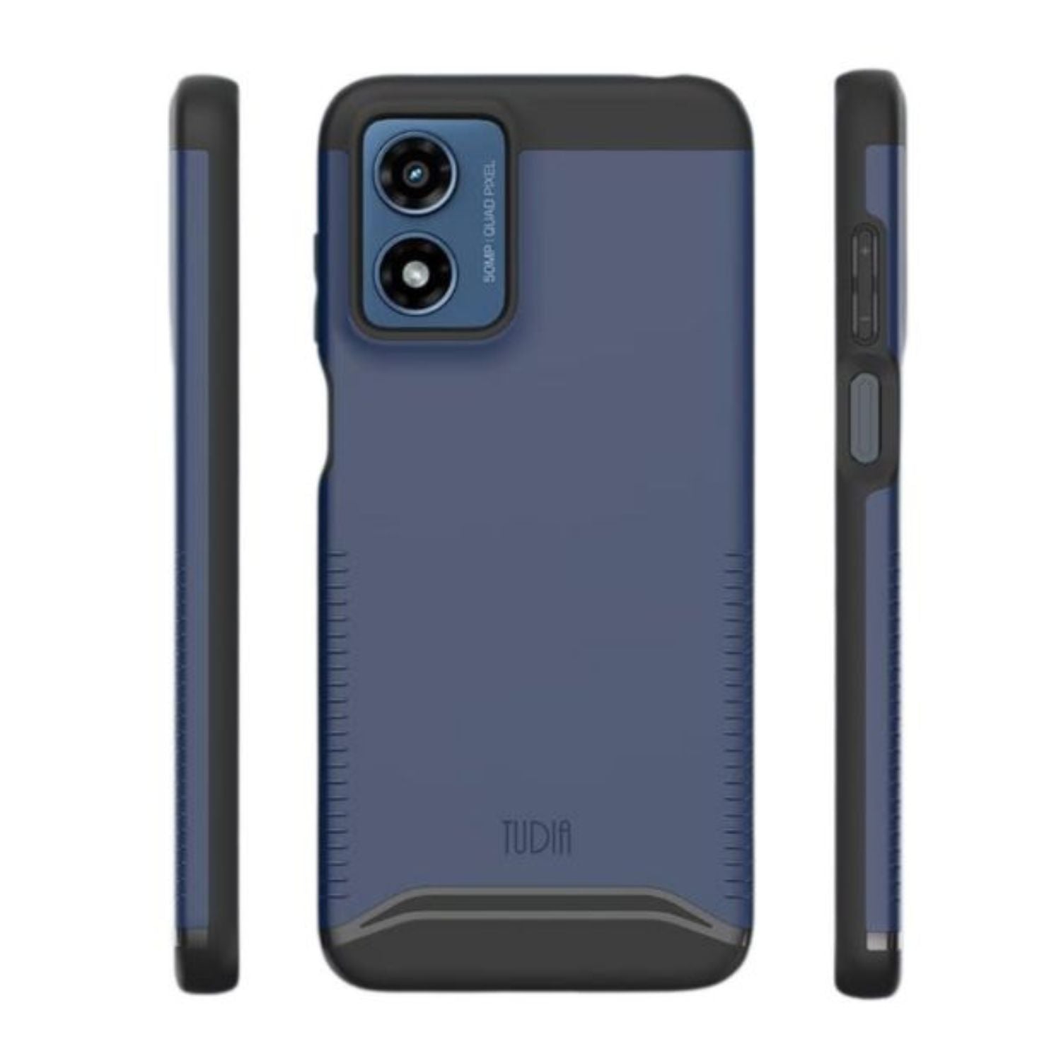 TUDIA MERGE heavy-duty dual-layer case for Motorola Moto G Play 4G (2024) offering rugged protection and a sleek design.