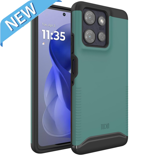 TUDIA Hunter Green MagSafe Merge Case for Moto G Power 5G 2025 – Military Grade Drop Protection & Enhanced Grip

