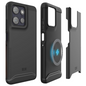 TUDIA Jet Black  MagSafe Merge Case for Moto G Power 5G 2025 – Military Grade Drop Protection & Enhanced Grip
