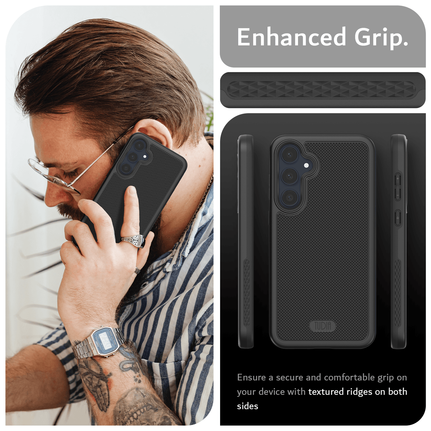 Samsung Galaxy A55 5G Case MergeGrip Heavy Duty - TUDIA Products