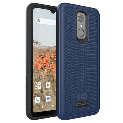 TUDIA MergeGrip Heavy Duty Case for Consumer Cellular Iris Connect (SH4650) in Indigo Blue – Rugged Dual-Layer Protection