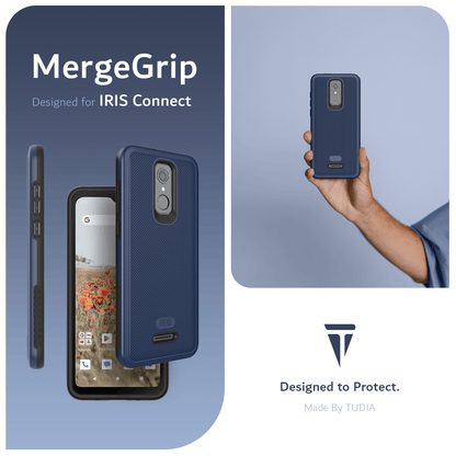 Consumer Cellular Iris Connect (SH4650) Case MergeGrip Heavy Duty - TUDIA Products