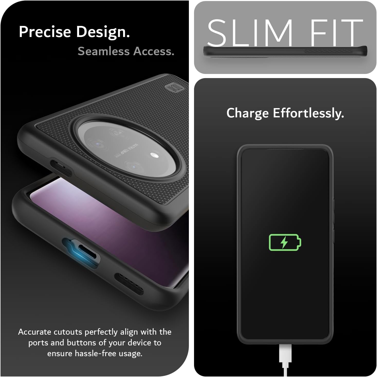 TUDIA MergeGrip DualShield Case for Honor Magic 7 Lite 5G (2025) – Shockproof, Rugged, Heavy-Duty Cover