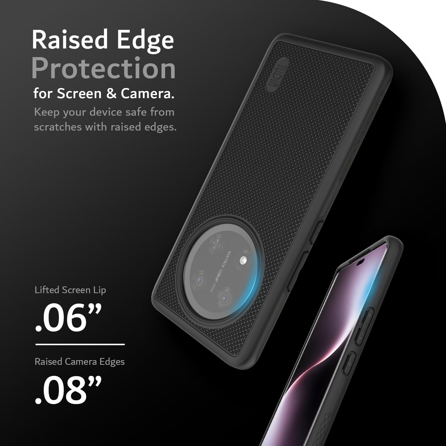 TUDIA MergeGrip DualShield Case for Honor Magic 7 Lite 5G (2025) – Shockproof, Rugged, Heavy-Duty Cover