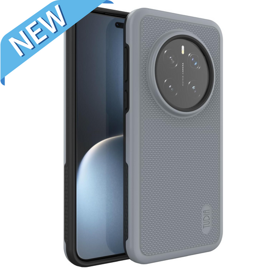 TUDIA MergeGrip Heavy Duty DualShield Case for Honor Magic 7 Pro 5G (2025) in Metallic Slate, offering rugged protection with a slim design.