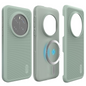 TUDIA MergeGrip Heavy Duty DualShield Case for Honor Magic 7 Pro 5G (2025) in Green Lily, featuring enhanced grip and military-grade drop protection.