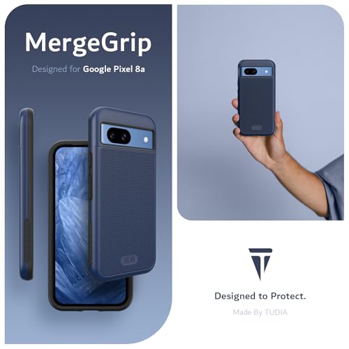 Google Pixel 8a MagSafe Compatible Case MergeGrip with Built-In Magnet - TUDIA Products