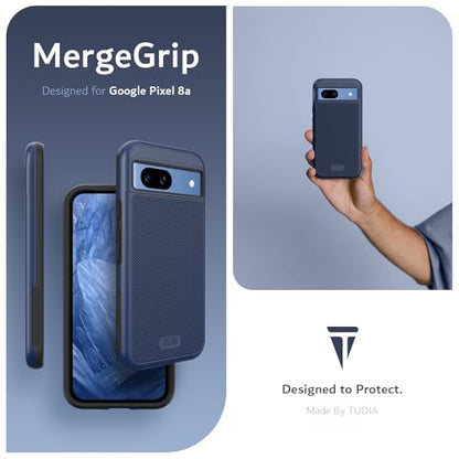 Google Pixel 8a MagSafe Compatible Case MergeGrip with Built-In Magnet - TUDIA Products