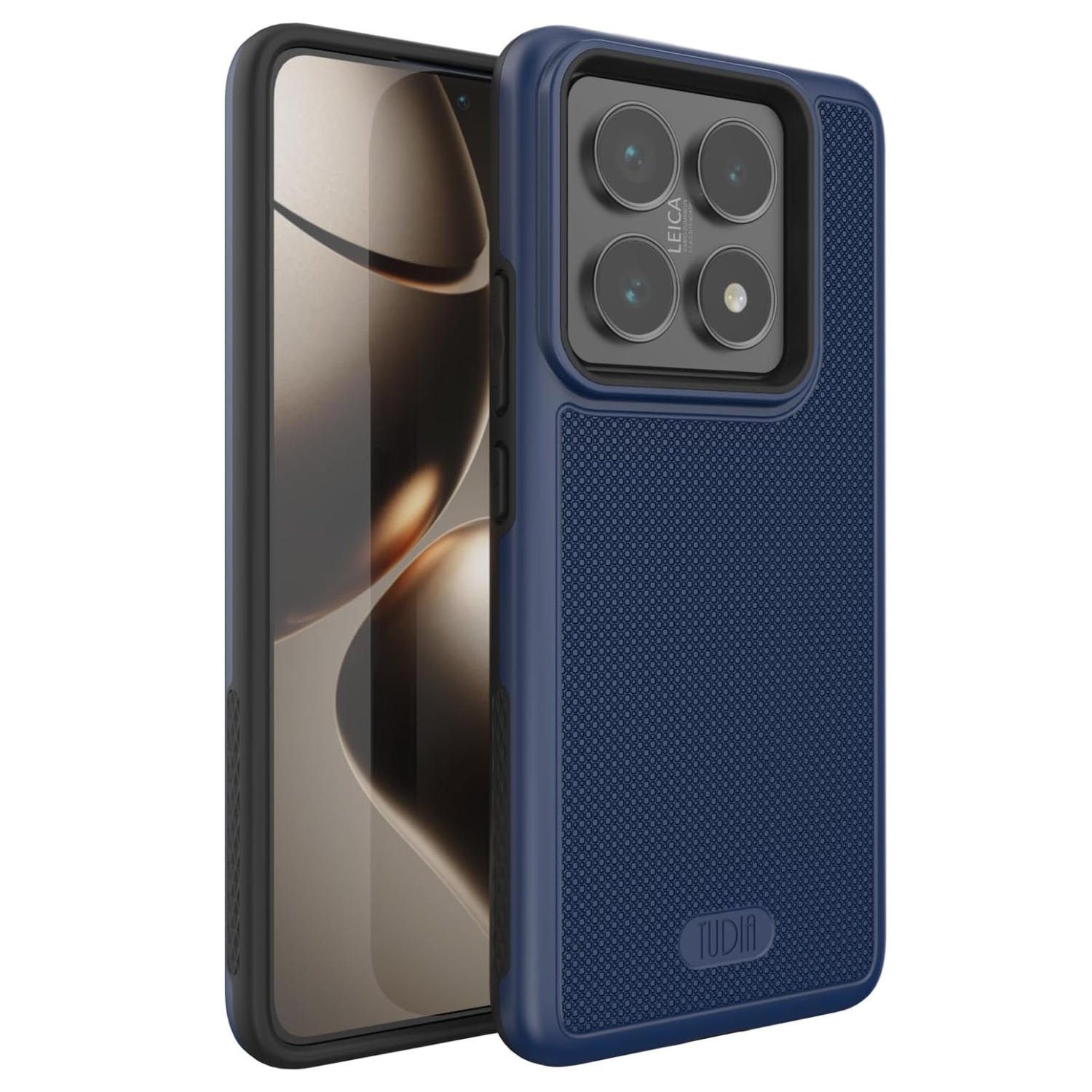 Indigo Blue TUDIA MergeGrip MagSafe Case for Xiaomi 14T Pro 5G (2024) – Heavy Duty, Shockproof Protection