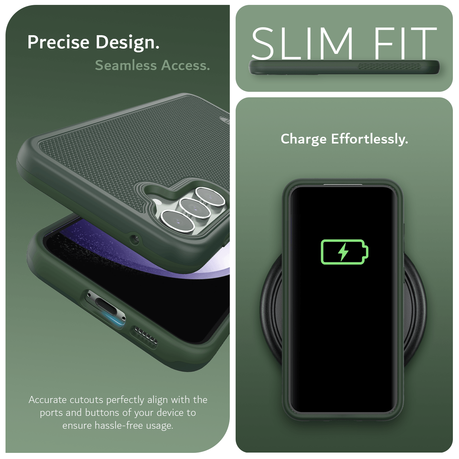 Samsung Galaxy S23 FE MagSafe Compatible Case MergeGrip with Built-In Magnet - TUDIA Products